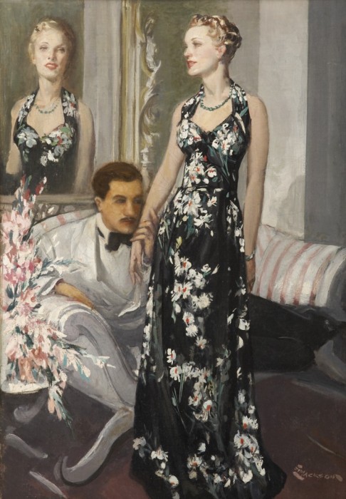 A Reflection Of Beauty by Elbert McGran Jackson, 1930's